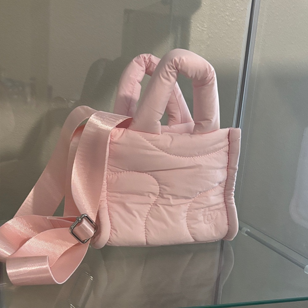 Elegant Pink Quilted Mini Bag